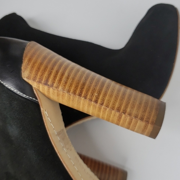 Boutique 9 BTGalen Black Suede Leather Boots 6.5 - Picture 8 of 14